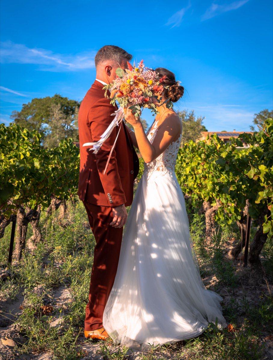 Clara et Romain – bouquet vignes