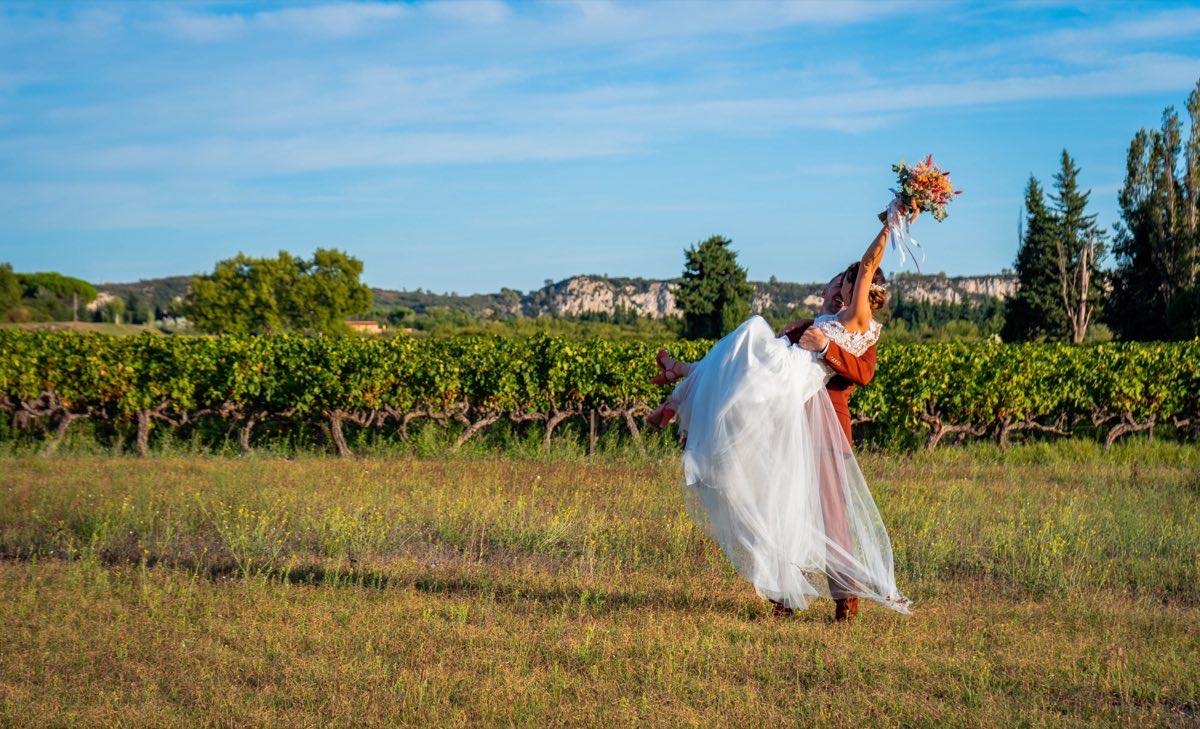 Clara et Romain – danse champ