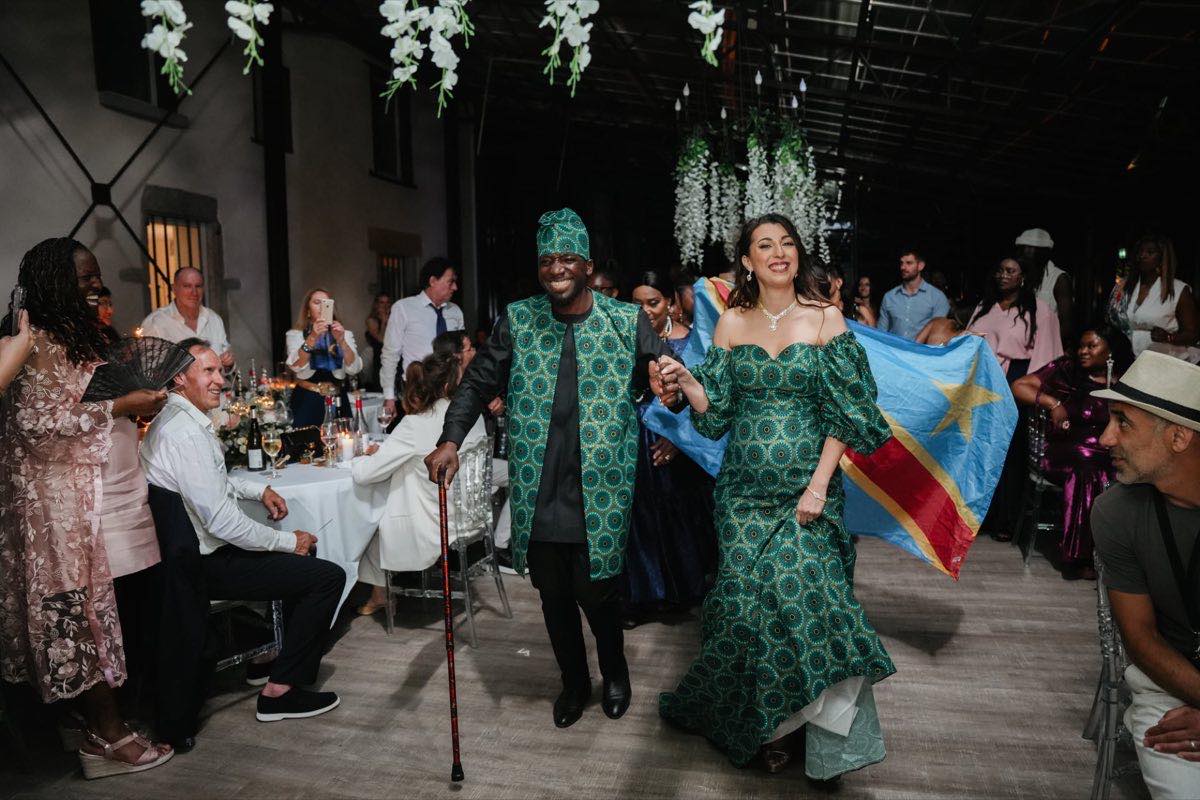 Prescilia et Fabrice — cérémonie africaine
