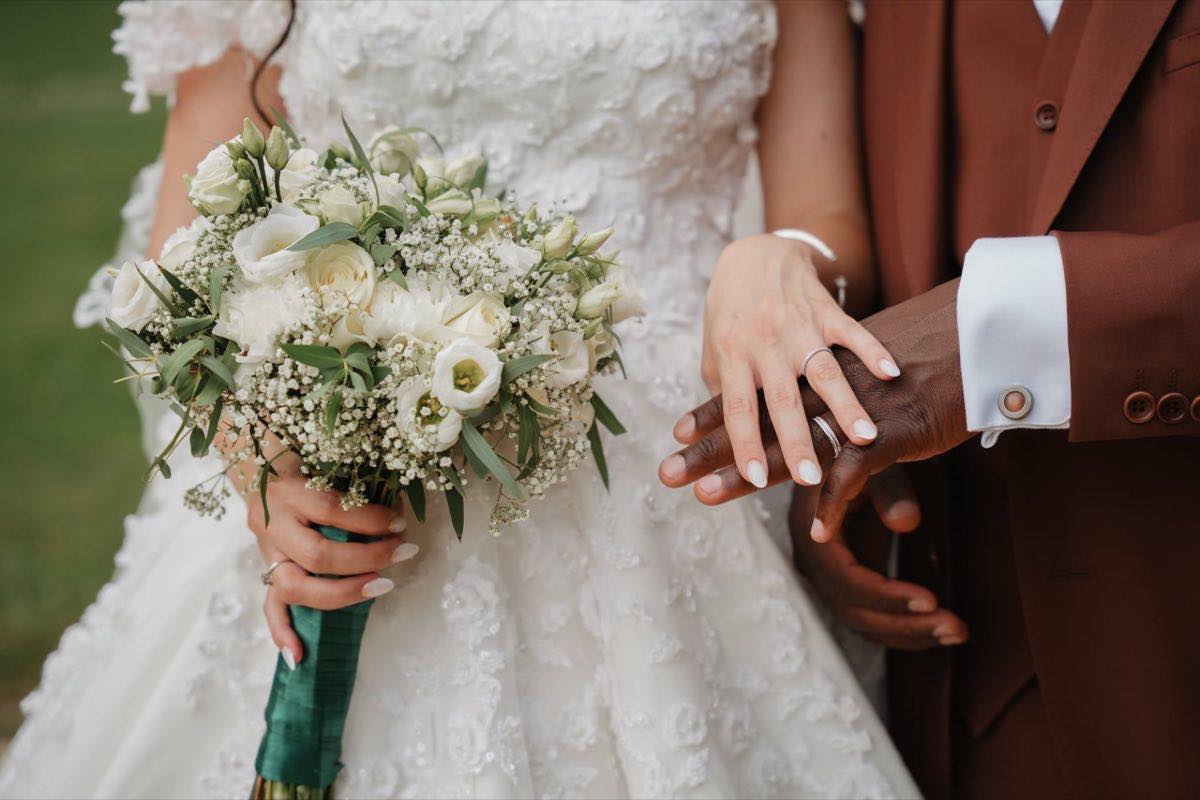 Prescilia et Fabrice — bouquet
